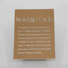 Load image into Gallery viewer, FRIENDSHIP CIRCLE - MEDITERRANEAN BLUE &amp; TURQUOISE - Jamjo Online