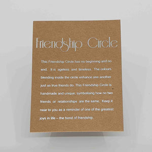 FRIENDSHIP CIRCLE - MEDITERRANEAN BLUE & TURQUOISE - Jamjo Online