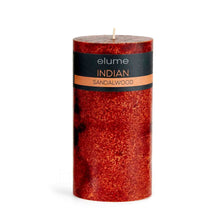 Load image into Gallery viewer, ELUME INDIAN 3 X 9 SANDALWOOD PILLAR CANDLE - Jamjo Online
