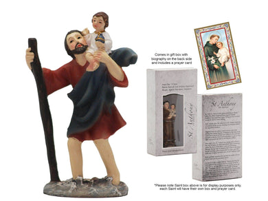 ST CHRISTOPHER - BOXED STATUE - Jamjo Online