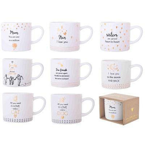 GOLDEN WORDS MUG - FAMILY - Jamjo Online