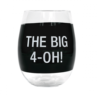 WINE GLASS - THE BIG 4-OH! - Jamjo Online