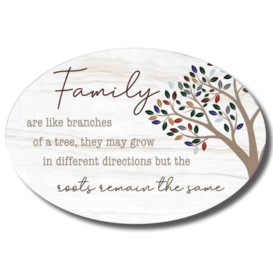 FAMILY BRANCHES - OVAL CERAMIC PLAQUES - Jamjo Online