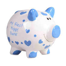 Load image into Gallery viewer, MY FIRST PIGGY BANK - BLUE - Jamjo Online