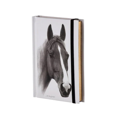 TRIO OF CHESTNUT, GREY AND BLACK HORSES A6 NOTEBOOK - Jamjo Online