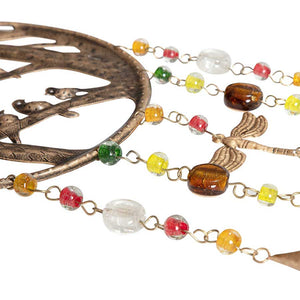 HANDCRAFTED BIRDS ON BRANCHES WITH DRAGONFLIES - Jamjo Online