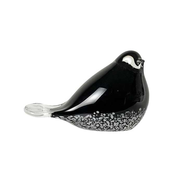 LEX GLASS BLACK WHITE BIRD LARGE - Jamjo Online