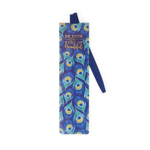 BOOKMARK - PEACOCK WITH ELASTIC BAND - Jamjo Online