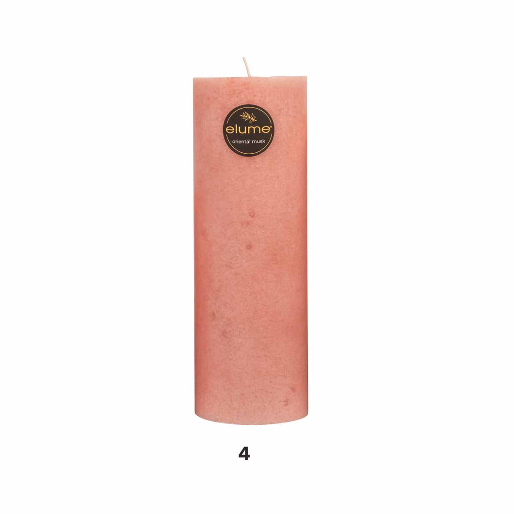 ELUME ORIENTAL MUSK 3 X 9 PILLAR CANDLE - Jamjo Online